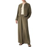 Jerseyjurk - Effen - Katoen - Gevoerde Zoom/Rand