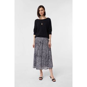 A-lijnrok - Middellange - Polyester - Elastische Tailleband