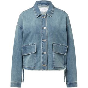 comma casual identity - Tussenjas - Blauw - Denim