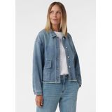 comma - Indoor-Jacke - Denim Jack - Loose-fit