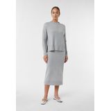 comma casual identity - Trui - Grijs Gemêleerd - Gebreide Truien