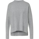 comma casual identity - Trui - Grijs Gemêleerd - Gebreide Truien