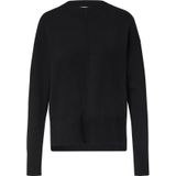 comma casual identity - Trui - Zwart - Ronde Hals - Lange Mouwen