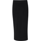 comma casual identity - Midirok - Zwart - Kokerrok