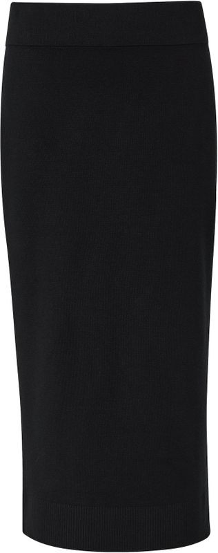 comma casual identity - Midirok - Zwart - Kokerrok