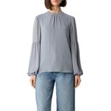 COMMA - Blouse - Basaltgrijs - Blouseshirt