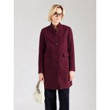 comma - Damesjas - Materiaalmix - Regular Fit - Opstaande Kraag - Knoopsluiting