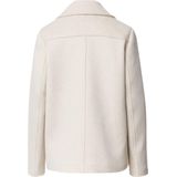 comma - Damesjack - Materiaalmix met Wolgehalte - Reverskraag - Knoopsluiting