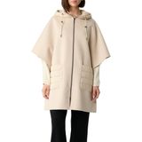 comma - Damesjack - Viscose - Recht Model - Capuchon - 1/2-Mouwen