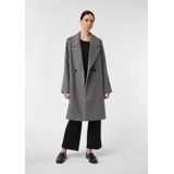 COMMA - Tussenmantel - Grijs - Klassieke Mantel - Losse Pasvorm