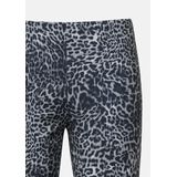Comma - Legging - Grijs/black - Met Print All-over