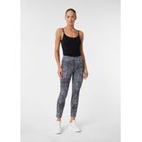 Comma - Legging - Grijs/black - Met Print All-over