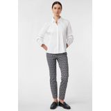 Comma - Legging - Grijs/black - Met Print All-over