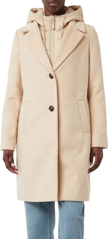 comma casual identity - Wintermantel - Lichtbeige