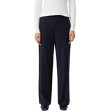 comma - Stoffen Damesbroek - Los Model - Elastische Band - Franse Steekzakken