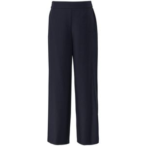 comma - Stoffen Damesbroek - Los Model - Elastische Band - Franse Steekzakken