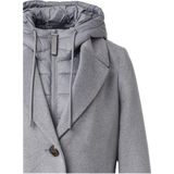 comma casual identity - Wollen Manteljas - Grijs - Dames