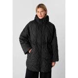 comma casual identity - Gewatteerde Jas - Zwart - Dames