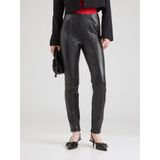 comma - Skinny Broek - Zwart - Regular Waist