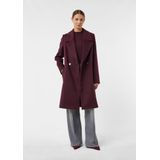 comma casual identity - Jeans - Grijs - Denim - Wide Leg - High Waist