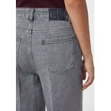 comma casual identity - Jeans - Grijs - Denim - Wide Leg - High Waist