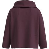 COMMA - Trui - Bordeaux - Knitwear - Wijde Pasvorm - Driekwart Mouw