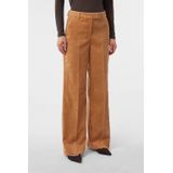 COMMA - Dames broek - Maat 34 - Vrouwen - Bruin - zak voering