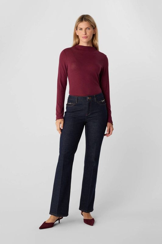 comma - Relaxed Fit Jeans - Dames - Steekzakken