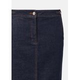 comma - Spijkerrok - Dark Blue Denim - Midi Lengte