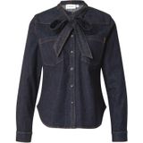 COMMA - Blouse - Navy - Klassieke Blouse - Lange Mouw