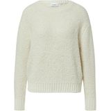 comma casual identity - Gebreide Trui - Crème Beige - Lange Mouwen