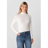 Comma - Gebreide Trui - Ecru - Met Mouwsplitten