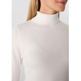 Comma - Gebreide Trui - Ecru - Met Mouwsplitten