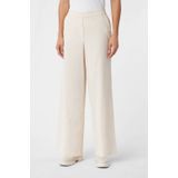 Comma Casual Identity - Corduroy Broek - Ecru - Loose Fit - Regular Waist