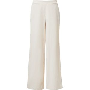 Comma Casual Identity - Corduroy Broek - Ecru - Loose Fit - Regular Waist