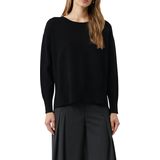 COMMA - Trui - Zwart - Gebreide Truien