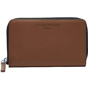 Liebeskind Berlin Dames Fab 3 Frieda Purse M, vloeibare chocolade, medium (HxBxT 9,5 cm x 16,5 cm x 2 cm), vloeibare chocolade