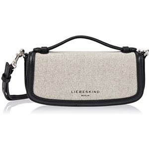 LIEBESKIND BERLIN Schoudertas Handtas Sadie Canvas Crossbody Pale Moon Crème