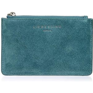 LIEBESKIND BERLIN Leren Portemonnee Chelsea Promo Suede Star Wallet Petrol