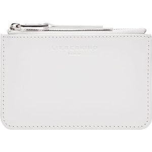 LIEBESKIND BERLIN Leren Kaarthouder Paper Bag Carter Star Card Holder Cream White Crème
