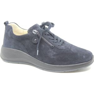 Waldläufer - Kalea - Sneakers - Blauw - Suède