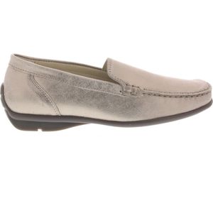 Waldläufer - 431000 - Instappers - Lightgold - Leer