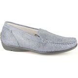 Waldläufer - 431000 - Mocassins - Zwart - Leer