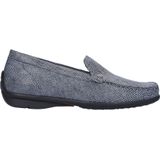 Waldlaufer - 431000 H-Harriet - Instappers - Blauw - Glad Leer - Rubber Zool