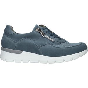 Waldlaufer - Ramona - Sneakers - Blauw - Textiel - Veter- en Ritssluiting