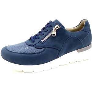 Waldläufer Orthotritt Dames Sneaker - 626K02-312-263 Jeansblauw - Wijdte K - Maat 6½ (40)