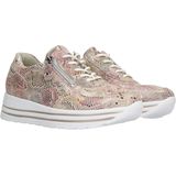 Waldlaufer 758008 H-Lana - Lage sneakersDames sneakers - Kleur: Wit/beige - Maat: 36