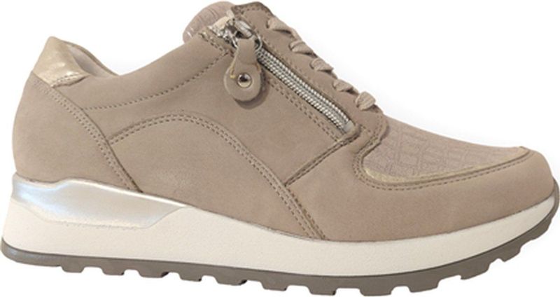 Waldlaufer - H64007 - Sneaker - Grijs Zilver - Suède
