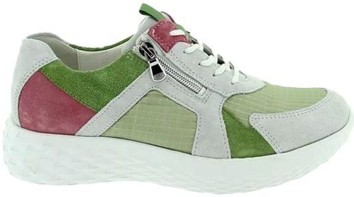 Waldläufer - H-Franzi - Sneakers - Latte Zeder Apple - Suède en Mesh