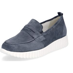 Waldlaufer - 749501 H Lorela - Instappers - Blauw - Suede - Rubber